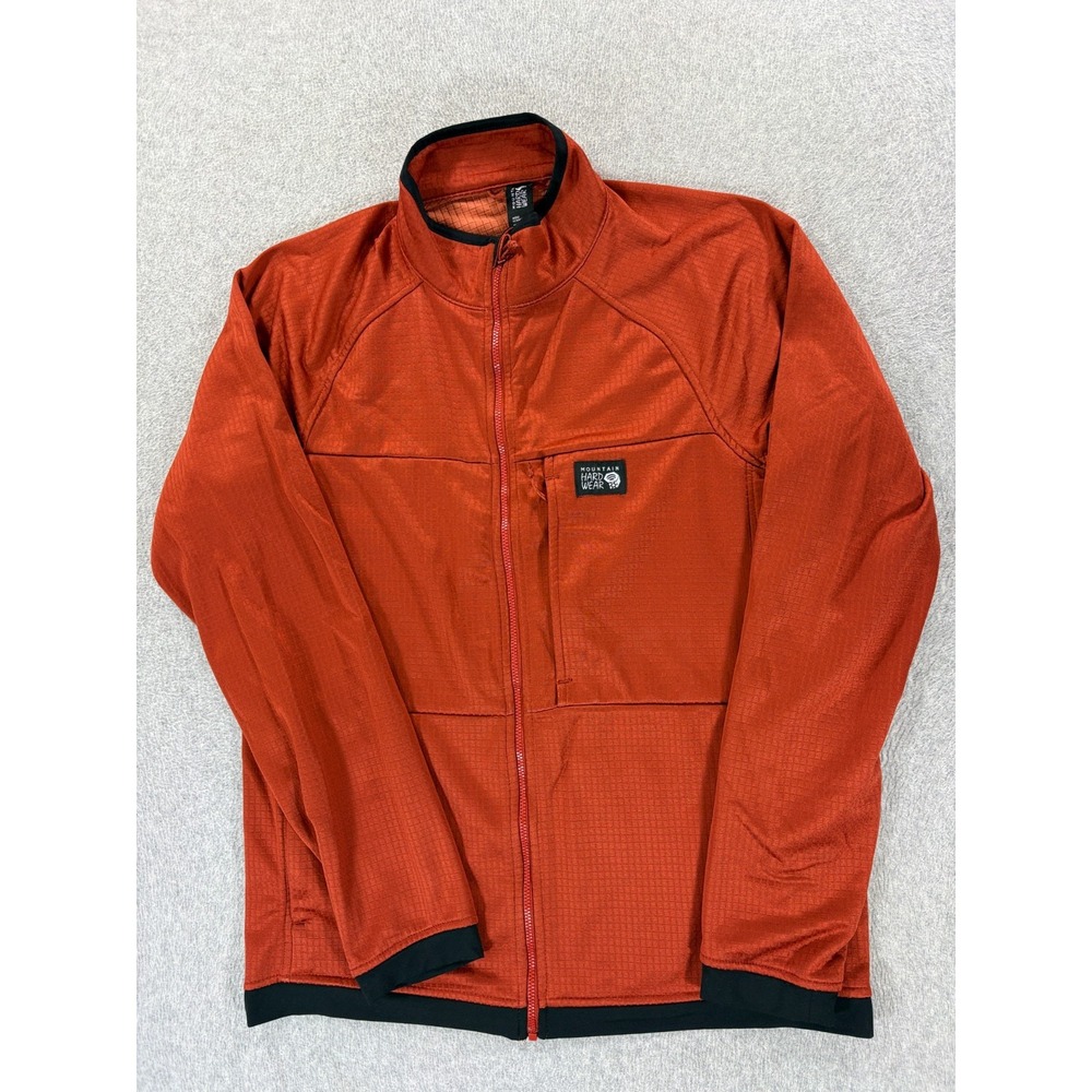 Mountain Hardwear Thermal Midweight OutDoor Jacket (Men's Medium) Orange